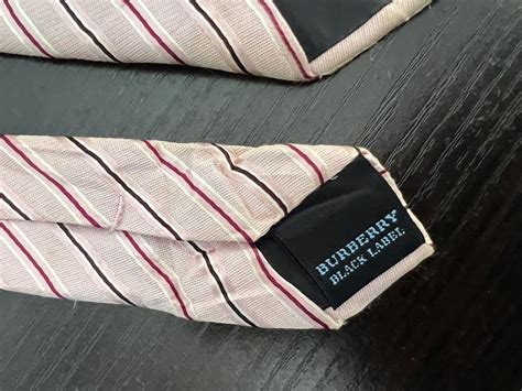 burberry black label tie|Burberry ties outlet.